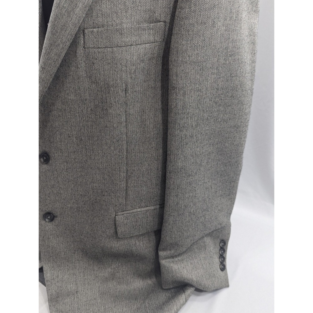 Jos. A. Bank Signature Blazer Sport Coat‎ Suit Jacket Silk LambsWool 44L 48" EUC - Picture 5 of 14